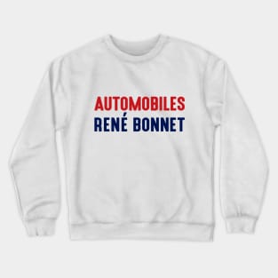 Automobiles René Bonnet - colour print Crewneck Sweatshirt